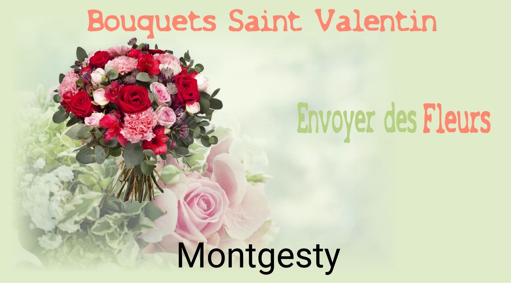 Roses de Saint-Valentin livrées à Montgesty